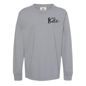 Southwest Virginia Ballet - SVB Comfort Colors Long-Sleeve Tee - Granite